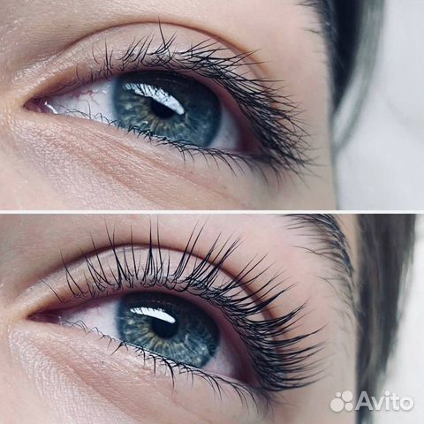 Ламинирование ресниц+окрашивание + ботокс, velvet