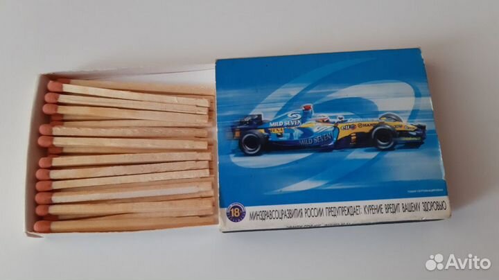 Спички Мild Seven Renault F1 Тeam