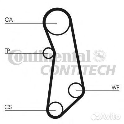 Ремень грм CT1115 contitech