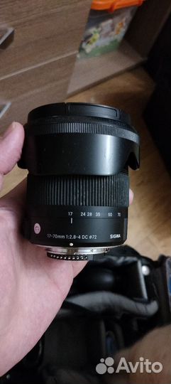 Объектив Sigma 17-70 2.8 для Nikon