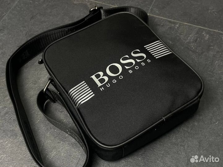 Мужская сумка через плечо Boss