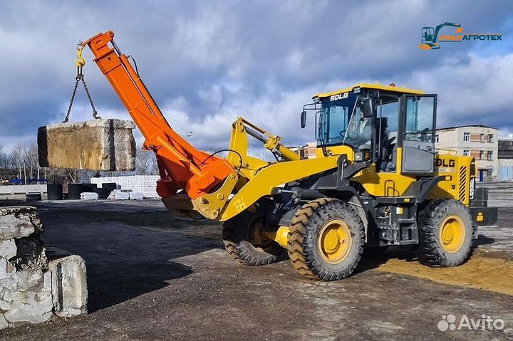 Крановая стрела для фронтальных погрузчиков