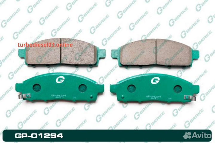 Колодки G-brake GP-01294 GP01294 G-brake