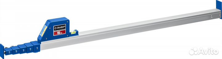 Линейка телескопическая 5м зубр (34385)