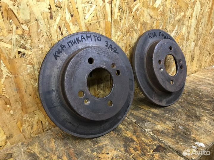 Тормозные диски задние Kia Picanto 1 хетчбек 1