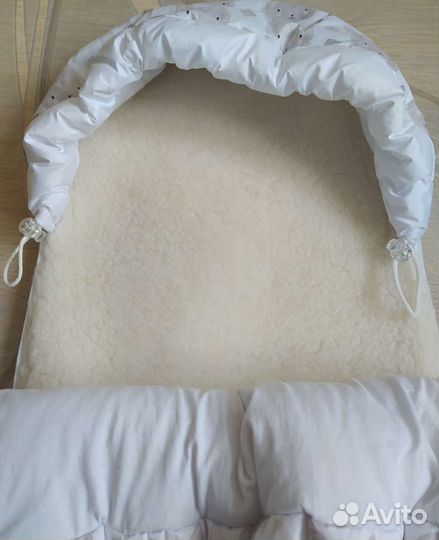 Конверт зимний для мальчиков/девочек на выписку