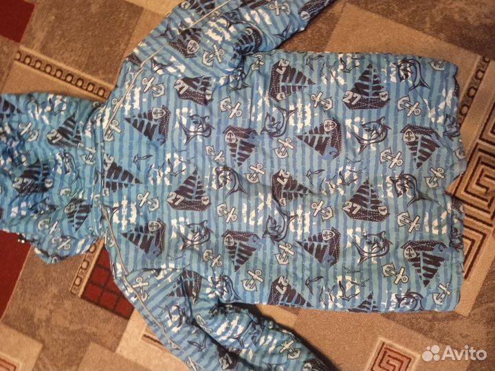 Зимняя куртка для мальчика 116