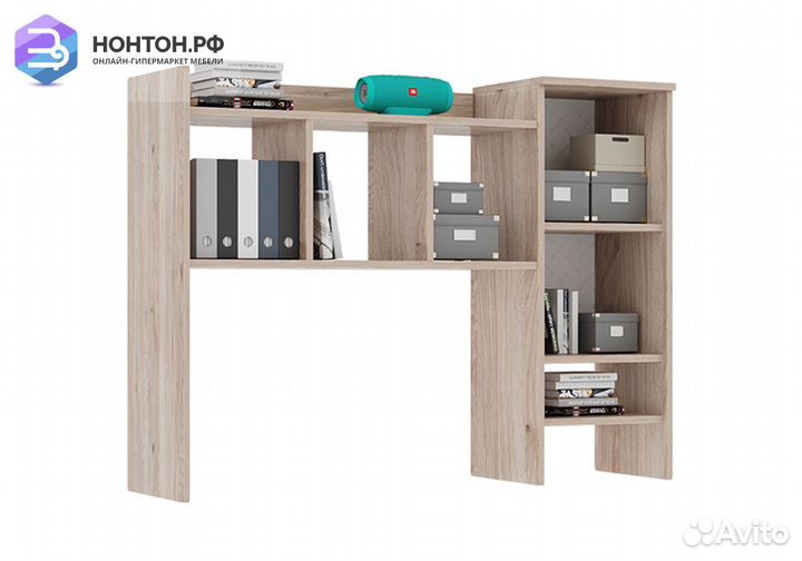 Надстройка для стола Лайк 29.01 дуб мария / изумру