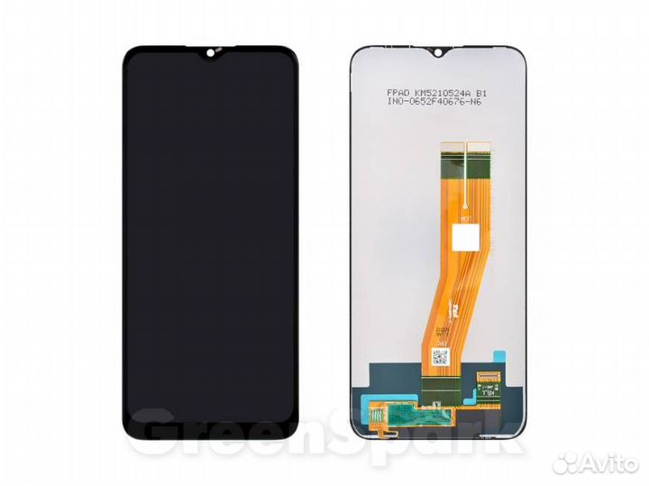Дисплей для Samsung A037F Galaxy A03s +тач черный