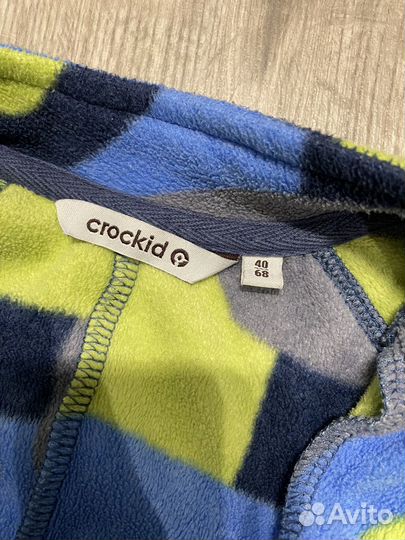 Флисовый комбинезон crockid 68