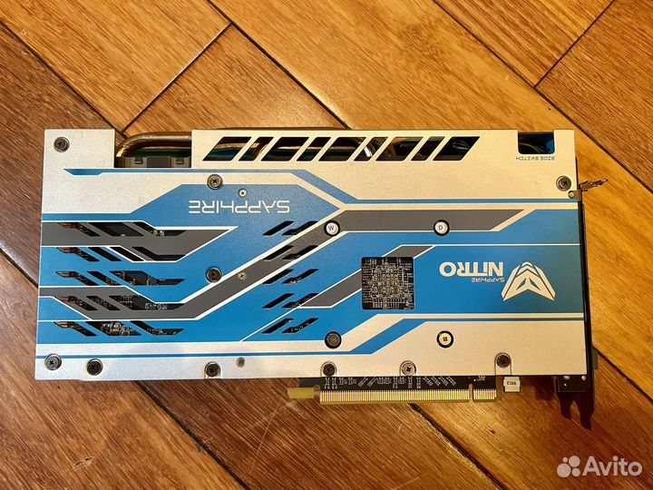 Видеокарта RX 580 8gb AMD Sapphire nitro+