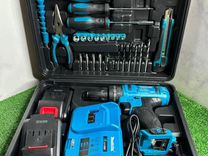 Шуруповерт Makita 26V с набором инструментов (Арт