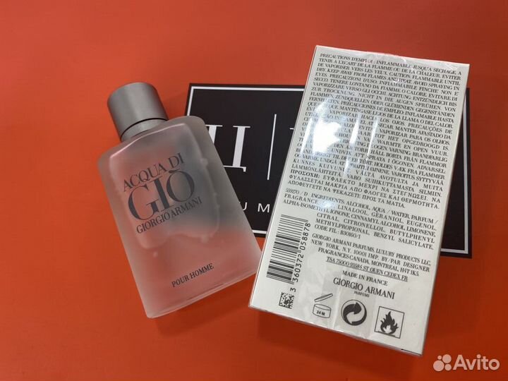 Giorgio Armani Acqua Di Gioia Pour Homme