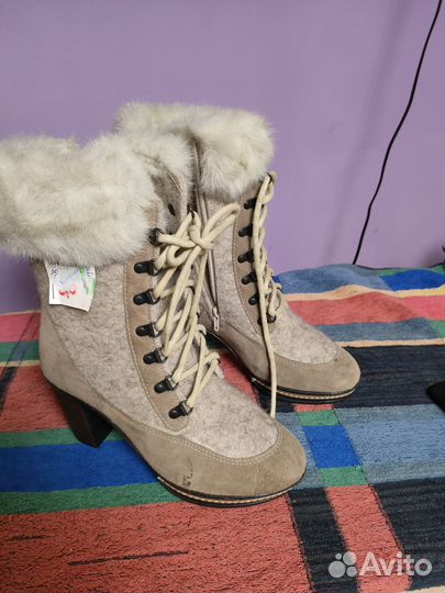 Войлочные полусапожки