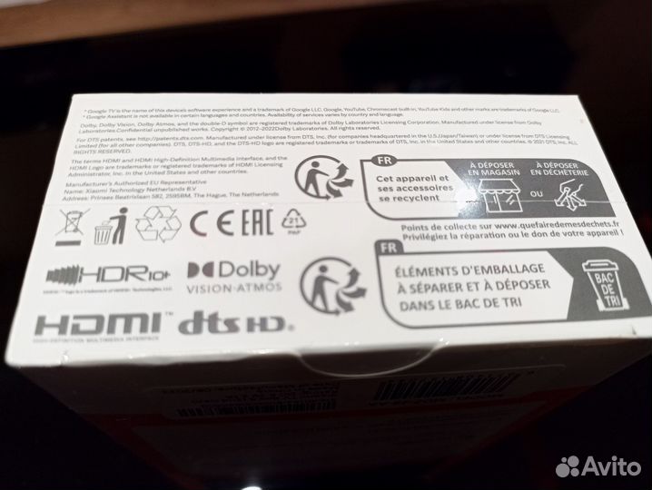 Смарт тв Xiaomi Mi Box S 4K Gen2 2023 новые