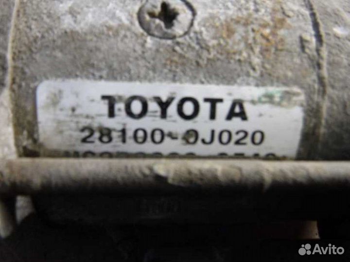 Стартер Toyota Yaris