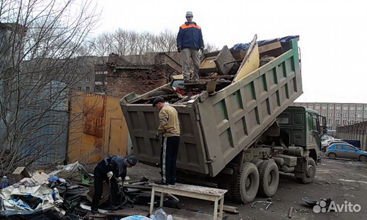 Вывоз строительного и бытового мусора