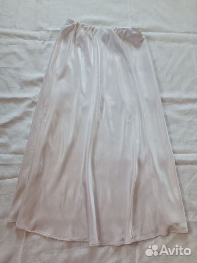 Атласная юбка hm