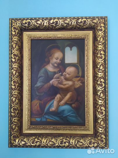 Мадонна Бенуа. Великолепная копия