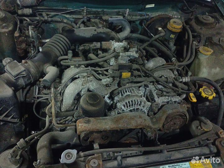 Двигатель subaru impreza на разборе