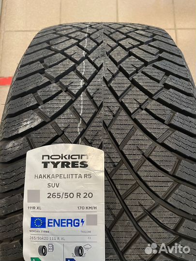 Nokian Tyres Hakkapeliitta R5 SUV 265/50 R20 111R