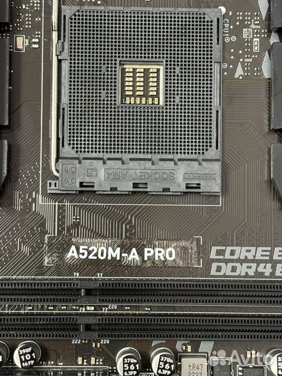 Материнская плата AM4 MSI A520M-A PRO 2DDR4 microa