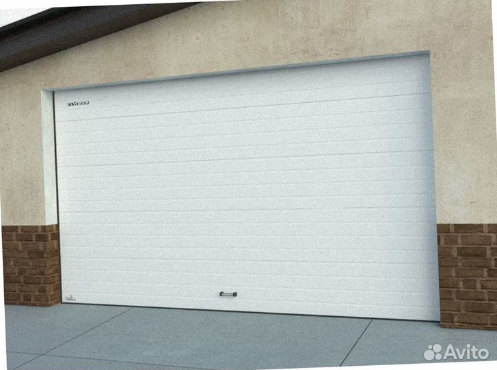 Гаражные секционные ворота