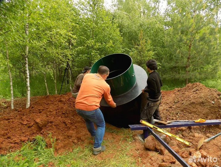 Автономная канализация под ключ. В любой грунт