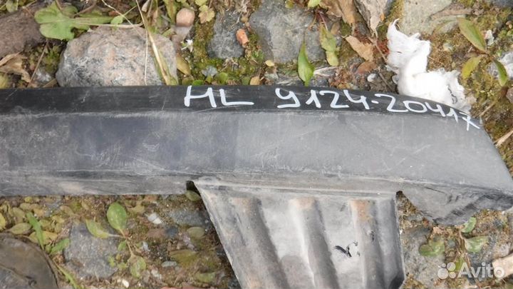 Накладка заднего бампера Toyota Highlander III (X