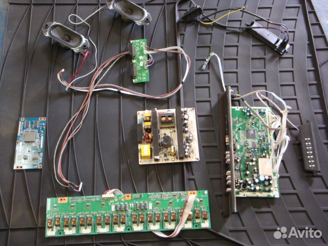 Продам на запчасти ввк узкий. большой экран