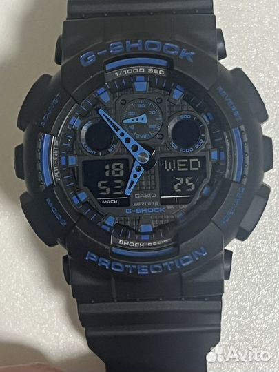 Часы casio g shock ga 100