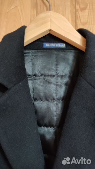 Пальто мужское черное