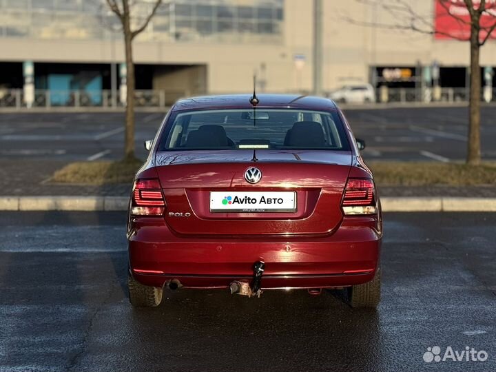 Volkswagen Polo 1.6 AT, 2019, 111 150 км