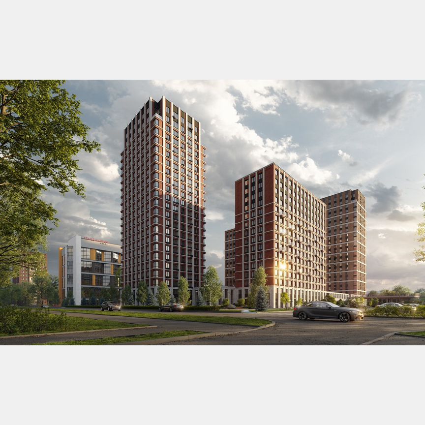 3-к. квартира, 95,8 м², 3/23 эт.