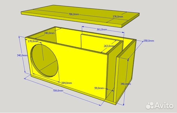 Изготовка короба для сабвуфера