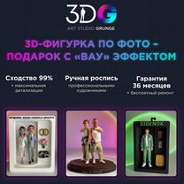 Фигурка по фото из смолы. Оригинальный подарок, Москва