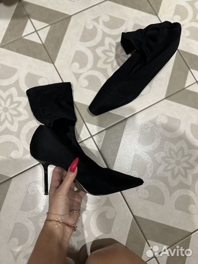 Ботильоны zara