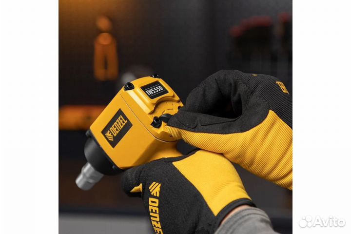 Ударный пневмогайковерт Denzel IWS550 Compact