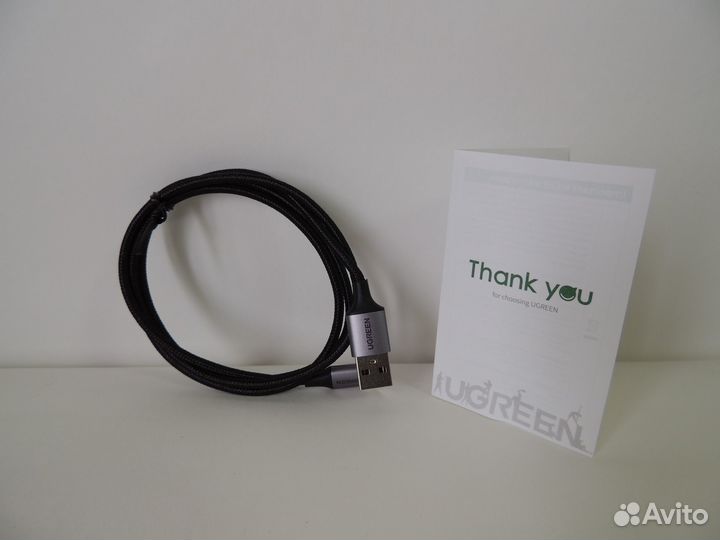 Кабель USB Type-C с поддержкой быстрой зарядки