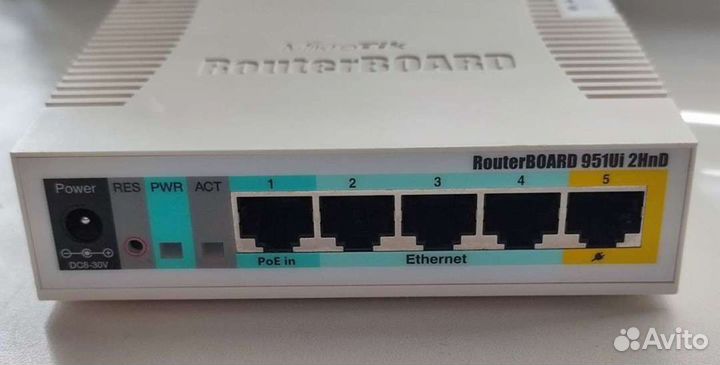 Роутер MikroTik rb951ui-2nd