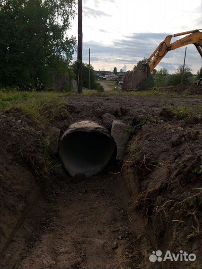 Услуги экскаватора