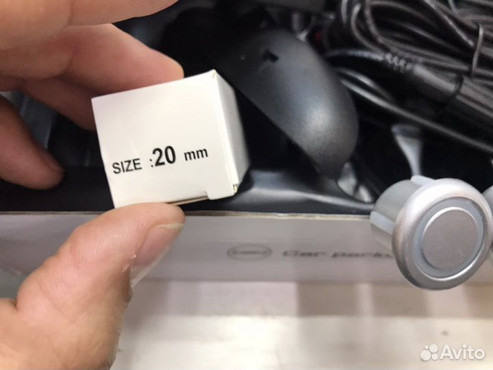 Парковочный радар Alfa AF-164 белый