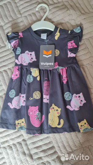 Платье для девочки 74