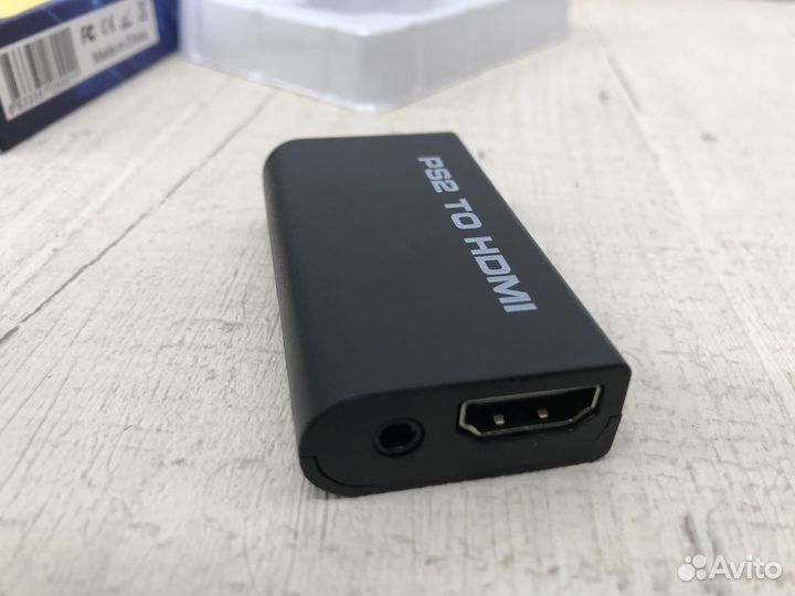Адаптер аудио-видео конвертера HDV-G300 PS2 в hdmi