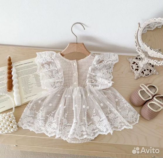 Платье боди для девочки 80 86