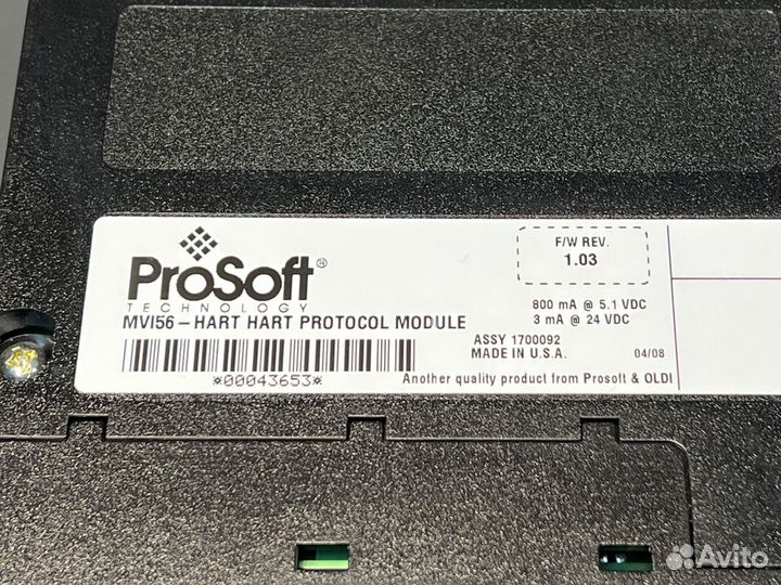ProSoft MVI56-hart Б/У, 3 шт