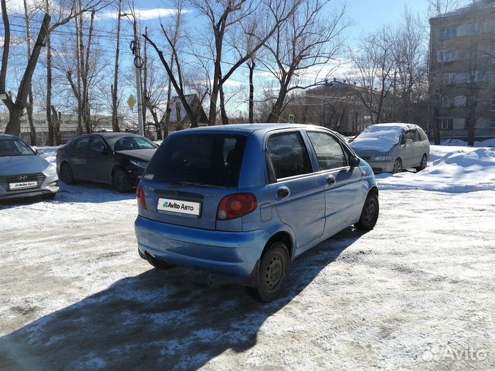 Daewoo Matiz 0.8 МТ, 2008, 170 000 км