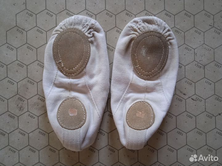 Купальник для гимнастики/ танцев 3-6 лет, балетки