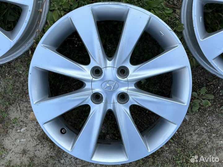 Оригинальные литые диски R16 4*100 Хендай Солярис