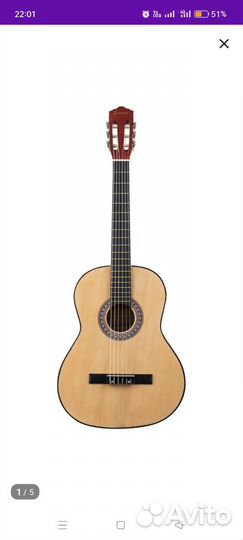 Классическая гитара terris TC395A